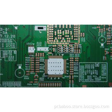 Green FR4 1.6MM Double Sided PCB Power Board with lead -fre